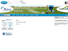 Tablet Screenshot of outdoorsoccer.citywidesportsottawa.ca